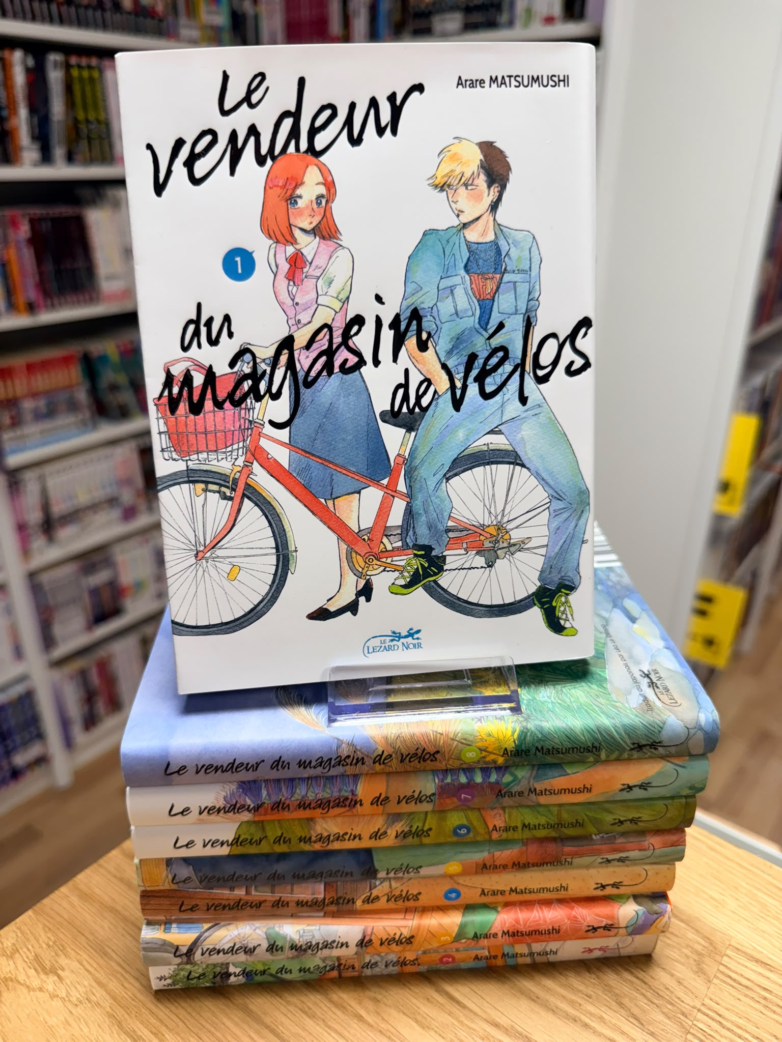 Le vendeur du magasin de vélos Intégrale&nbsp;&nbsp;